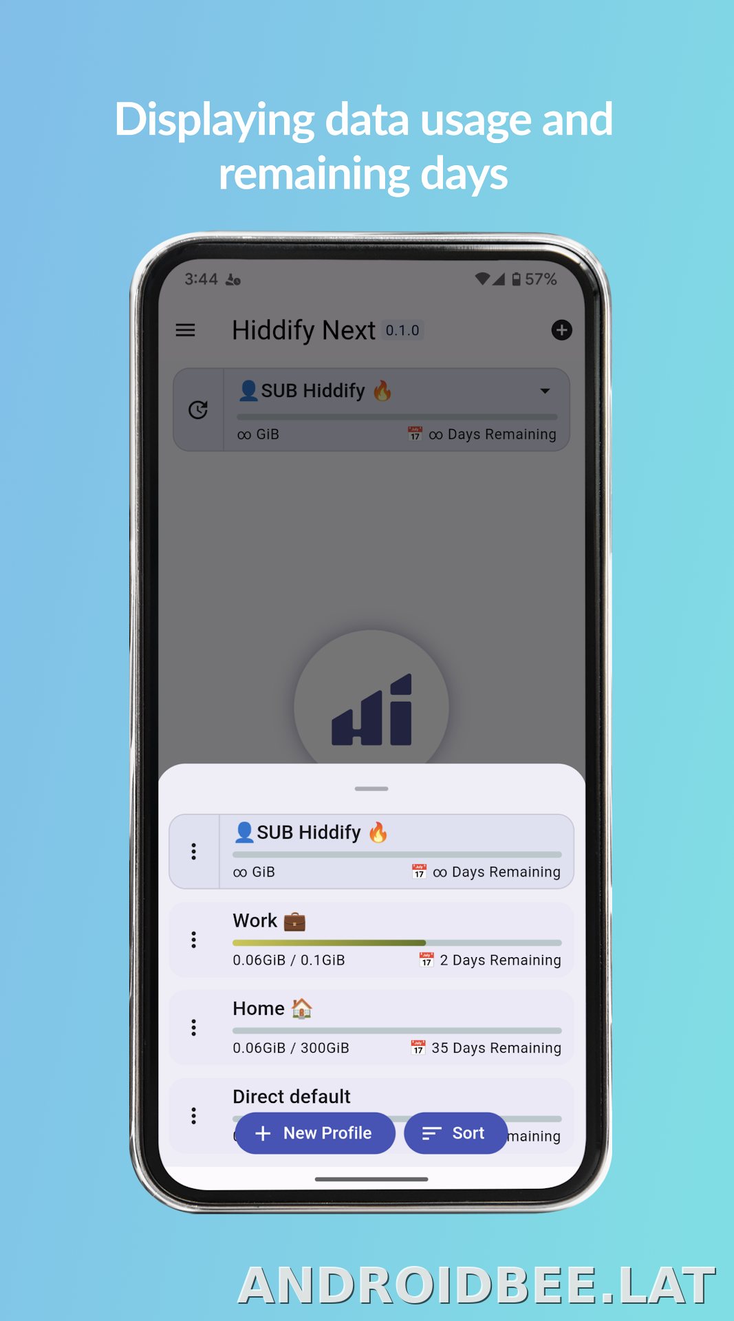 Hiddify скриншот 5
